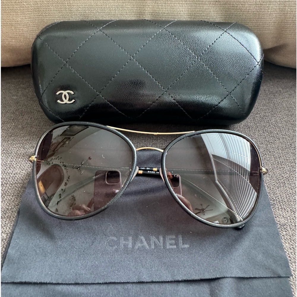 Chanel Aviator sunglasses